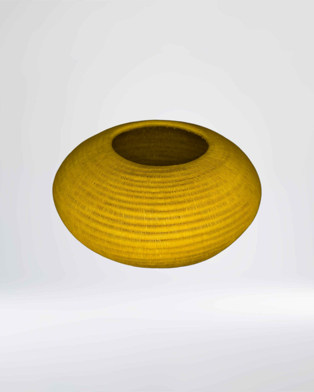 Bowl Werregue Jaune 15 cm — Fibre de Werregue (Pièce unique)